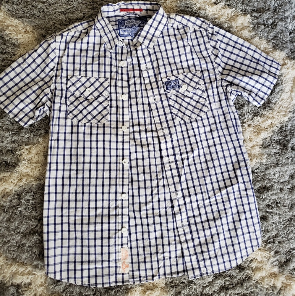 Superdry button up shirt - Medium